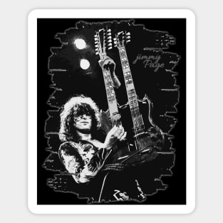 Jimmy page \ Poster Art Magnet